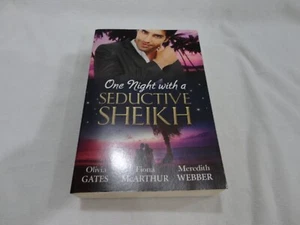 One Night With A Seductive Sheikh by Olivia Gates & More - Medium Size PB Book - Foto 1 di 3