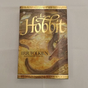 JRR Tolkien Lo Hobbit Deluxe 2020 Illustrato Da Alan Lee, Bompiani - Foto 1 di 14