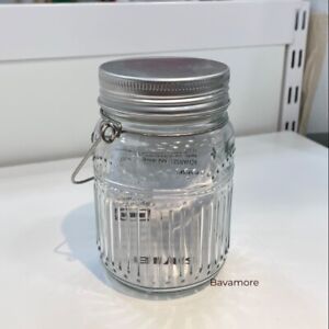 ikea SOLVINDEN LED decorative light, table, battery operated/jar Glass clear 5 "