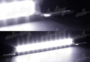 UNIVERSAL 7000K XENON WHITE 12-SMD LED DRL BOLT-ON CAR TRUCK LICENSE PLATE LIGHT - Picture 1 of 3