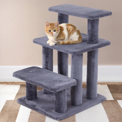 Large Cat Tree Activity Centre Climbing Tower Multilevel Scratching Post Kitten! - Image 1 of 4
