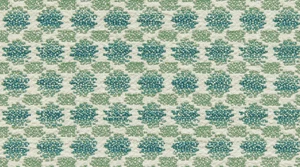 Lee Jofa All Over Textured Circle Fabric- Lancing Weave Aqua 3.15 yds 2020100.13 - Picture 1 of 2