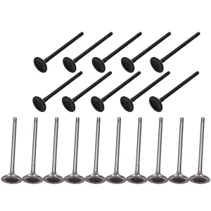 Set of 20 Intake Exhaust Valves for Volvo C30 S60 S70 V40 XC60 XC90 6mm Stem - Picture 1 of 12