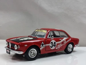 Road Signature 1/18 Alfa Romeo Giulia Sprint GTA Race Livery Diecast Metal Model - Picture 1 of 10