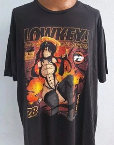 Lowkey! Geeks Herren T-Shirt 3XL Anime Grafik schwarz - Bild 1 von 5
