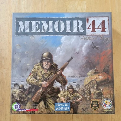 Days of Wonder Memoir 44 WWII Board Game Richard Borg COMPLETE IN BOX Excellent - Image 1 of 3