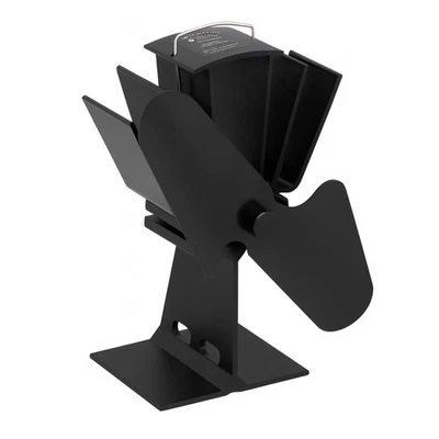 NEW! Eco-Friendly Heat Powered Log Burner Fireplace Stove Top Fan - Image 1 of 4