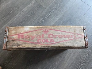 Vintage Rare Royal Crown Cola RC Wood Crate Detroit MI Vernors - Picture 1 of 6