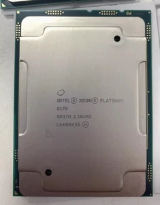 Processeurs Intel Xeon Platinum 8170 CPU LGA3647 26 cœurs 52 threads 2,1 GHz - Photo 1/3