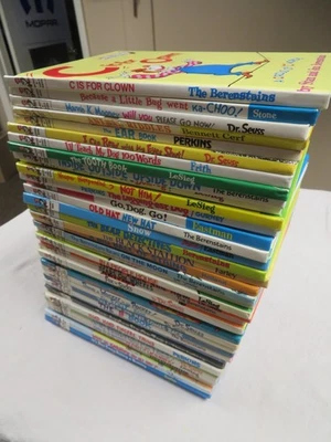 Lot Of 30 Dr Seuss Beginner & Bright And Early Hardcover Books - Image 1 of 4