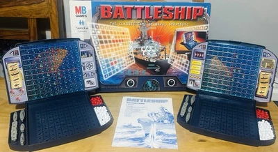 Classic Battleship Naval Strategy Board Game (1999), Hasbro/ MB Games. Complete - Image 1 of 4