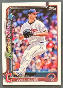 2025 Topps Series 2 - Future Stars Gavin Williams #554 - Bild 1 von 2