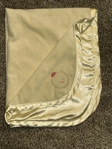 Difícil de Encontrar Gerber Beginnings Manta Bebé Pollo Amarillo Satinado Espalda y Borde - Imagen 1 de 8