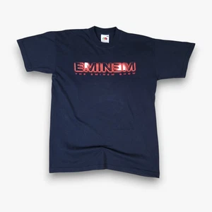 VINTAGE The Eminem Show 2002 T-Shirt Medium M Mens Black Tee Rap Short Sleeve - Picture 1 of 10