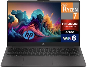 Portátil HP 255 15.6" FHD AMD Ryzen 7 7730U 2.00GHz 32GB 512GB SSD W11H - Imagen 1 de 5