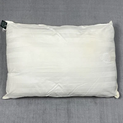 Lauren Ralph Lauren Bed Pillow White Rectangular 20 x 28 Cotton Lining Poly Fill - Image 1 of 4