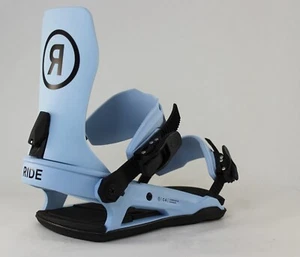 Ride C-6 Snowboard Bindings Medium (Men's US Size 6-10) Cloud Blue New 2025 - Picture 1 of 5