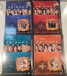 The Best Of Friends Top 5 Episodes Season 1,2,3,4 TV Show Series 4 DVD - Picture 1 of 9
