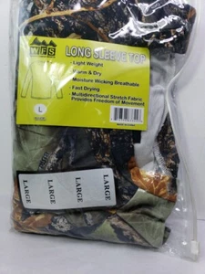 WFS Elementgear Size L Prairie Ghost Tree Camouflage Long Sleeve Hunting Top - Picture 1 of 3