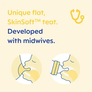 Cross-Cut Teats, Suitable for 6+ Months, Bottle Teats with Skinsoft Silicone,... - Picture 1 of 12