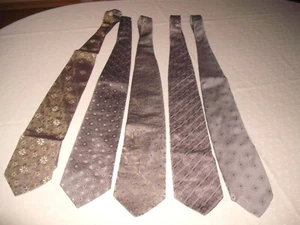 Krawatten, 5er Set ungetragen - Bild 1 von 4