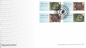 Hibernating Animals Post & Go GB RM FDC Snakes La Southend 2016 (135215) - Picture 1 of 1