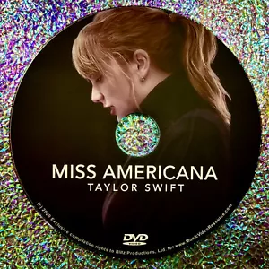 Taylor Swift Miss Americana DVD 2020 Documentary 1 Hr 25 Mins FOLKLORE RED - Picture 1 of 4
