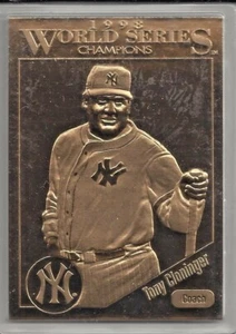 Tony Cloninger 1998 Danbury Mint New York Yankees Sealed 22 kt Gold Card # 23 - Picture 1 of 1