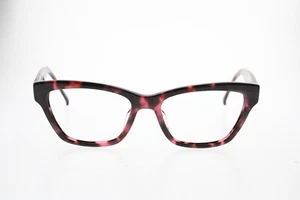 Cole Haan Eyeglasses CH 1029 Berry Tortoise Pink 53/17-140 mm Cat Eye - Picture 1 of 8
