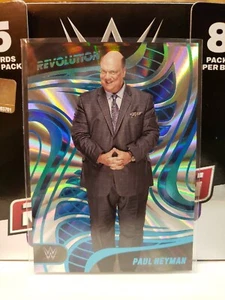 2023 WWE Panini Revolution Paul Heyman /99 Sunburst #40 - Picture 1 of 2