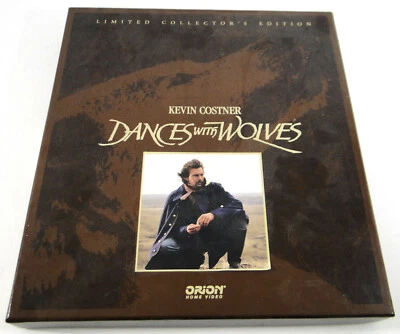Dances With Wolves Laserdisc Box Set w/ Book, Color Lobby Cards  - Image 1 of 4