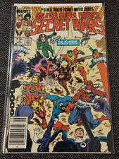 Marvel Super Heroes Secret Wars 5 Fine Condition Newsstand Edition