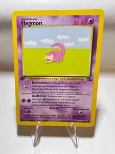 Flegmon 1.Auflage Vintage Pokemon Karte Deutsch Fossil Sehr Gut - Bild 1 von 2