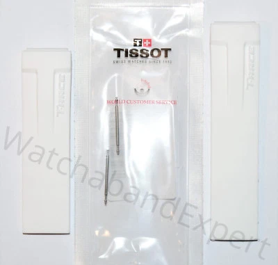 Original Tissot T-Race Men's T048417A / T048427A White Rubber Watch Band Strap - Image 1 of 4