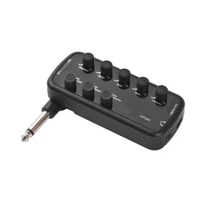 Mini Electric Guitar Headphone Amplifier Amp 3 Built-in Speaker Simulations K9Q7 - Picture 1 of 10