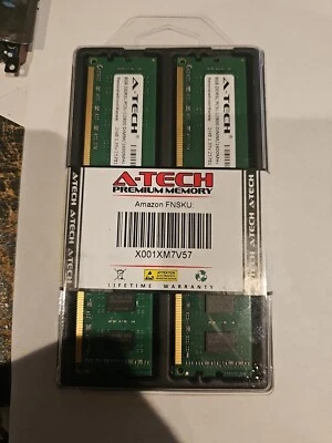 A-TECH X001XM7V57 8 GB DDR3L PC3L-12800 DESKTOP DIMM 1.35V NEW 3-PACK - Image 1 of 3