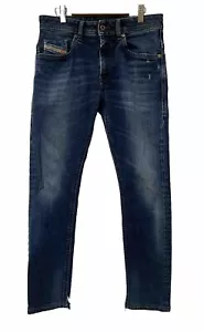 Diesel Thommer Jeans Women’s 29x30 Dark Blue Denim Slim Skinny Stretch Pants - Picture 1 of 15