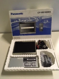 Panasonic Einbau LCD 7" DVD Video Monitor 5CY-VM1500 EX RGB Auto Videosystem Set - Bild 1 von 2