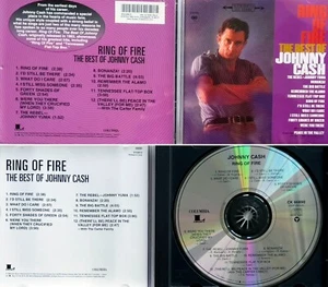 CASH JOHNNY *VG+* "RING OF FIRE: BEST OF JC" 2008 US COLUMBIA LEGACY RMST CD - Picture 1 of 1