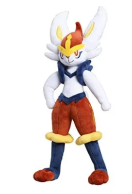 Pokemon -Cinderace  Plush #815  (RED) - Image 1 of 4