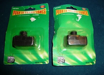 2 TV Push In Transformer KW3664 9.5MM New - Image 1 of 3