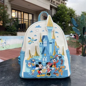 Donald Duck Mickey Mouse Loungefly* Rucksack Disney Damen Schultertasche Handtasche - Bild 1 von 12