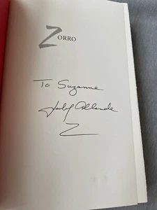 *Signed* Zorro Novel by Isabel Allende 1st Edition - Picture 1 of 4