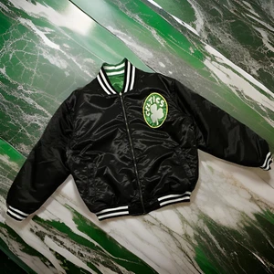 *BOSTON CELTICS* ~Majestic reversible satin jacket for men~ (NOS) (XL) - Picture 1 of 12
