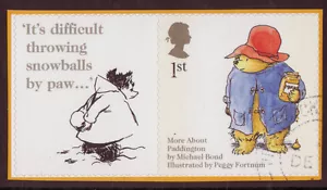 GREAT BRITAIN 2005 ANIMAL TALES PADDINGTON SELF ADHESIVE FINE USED - Picture 1 of 1