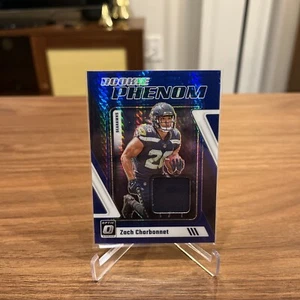 2023 Donruss Optic Zach Charbonnet #RP-ZC Rookie Phenoms Blue Hyper Prizm RC - Picture 1 of 2
