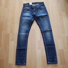 nudie jeans tight terry rainy black