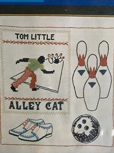 Bowler Sampler Vintage Stickset zum Personalisieren von Nadeln und Reifen Neu in Verpackung 11x11 - Bild 1 von 8