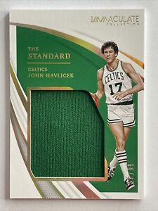 John Havlicek 2020-21 Panini Immaculate The Standard Jersey (98/99) - Celtics