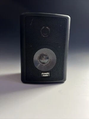 Altavoces de 2 vías Acoustic Audio 151B para interiores y exteriores 600 vatios negros individuales Foto 1 de 4